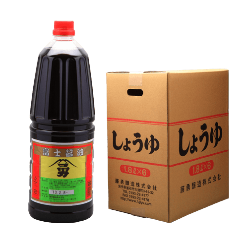 富士しょうゆ 1.8L 6本入り