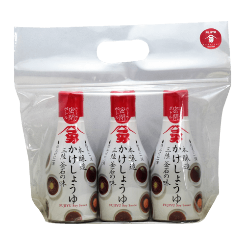本醸造かけしょうゆ 三陸の味 3本セット