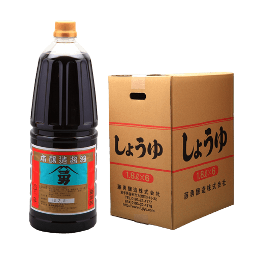 本醸造しょうゆ 1.8L 6本入り