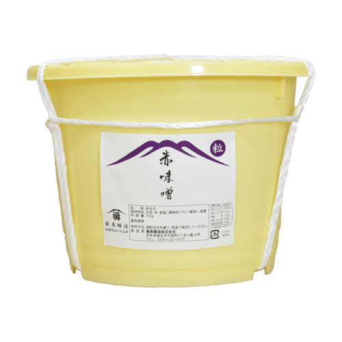 赤みそ（粒）5kg タル
