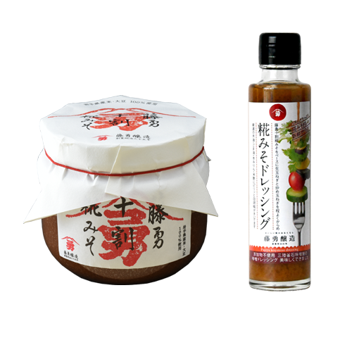 十割糀みそ+糀みそドレッシングセット
